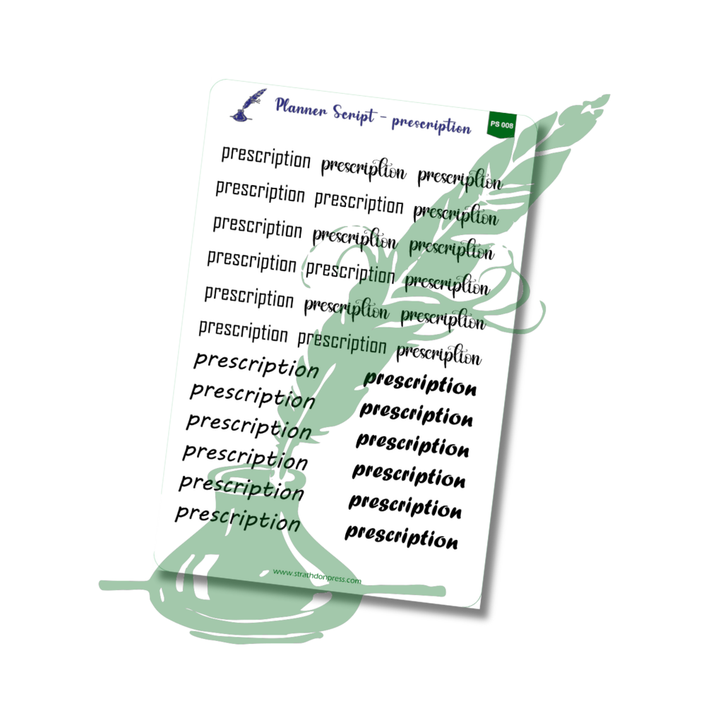 prescription-scripts-strathdon-press